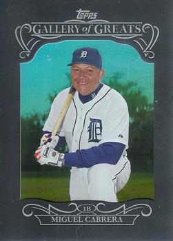 2015 Topps - Gallery of Greats #GG-9 Miguel Cabrera Front