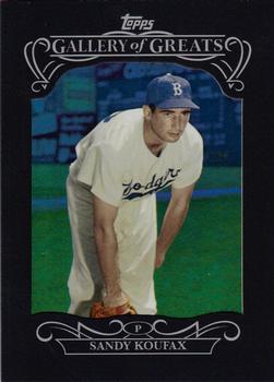 2015 Topps - Gallery of Greats #GG-15 Sandy Koufax Front
