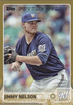 2015 Topps - Gold #539 Jimmy Nelson Front