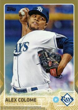 2015 Topps - Gold #396 Alex Colome Front