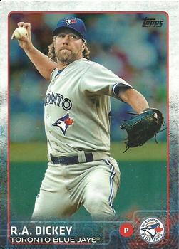 2015 Topps - Rainbow Foil #316 R.A. Dickey Front