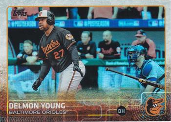 2015 Topps - Rainbow Foil #383 Delmon Young Front