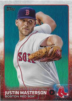 2015 Topps - Rainbow Foil #433 Justin Masterson Front