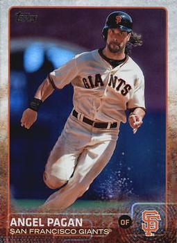 2015 Topps - Rainbow Foil #688 Angel Pagan Front