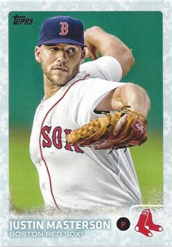 2015 Topps - Snow Camo #433 Justin Masterson Front