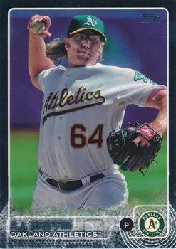 2015 Topps - Black #554 A.J. Griffin Front