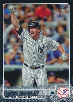 2015 Topps - Black #576 Chase Headley Front