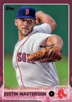 2015 Topps - Pink #433 Justin Masterson Front