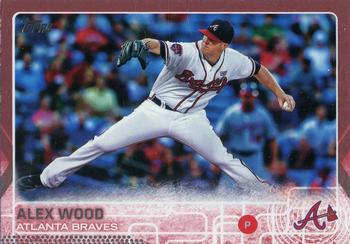 2015 Topps - Pink #642 Alex Wood Front