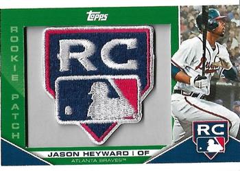 2010 Topps Update - Manufactured Rookie Logo Patches #MLB-JH Jason Heyward Front