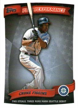 2010 Topps Update - Peak Performance #PP-104 Chone Figgins Front