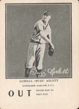 1924 WG7   Walter Mails Card Game #NNO Buzz Arlett Front