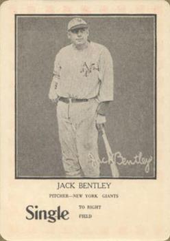 1924 WG7   Walter Mails Card Game #NNO Jack Bentley Front