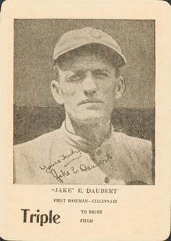1924 WG7   Walter Mails Card Game #NNO Jake Daubert Front