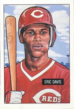 1987 Baseball Cards Magazine Repli-cards #1 Eric Davis Front
