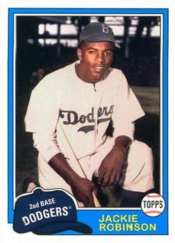 2010 Topps Update - Vintage Legends Collection #VLC-42 Jackie Robinson Front