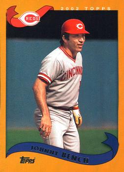 2010 Topps Update - Vintage Legends Collection #VLC-43 Johnny Bench Front