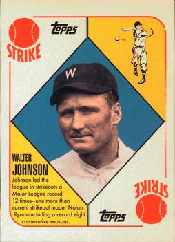 2010 Topps Update - Vintage Legends Collection #VLC-50 Walter Johnson Front