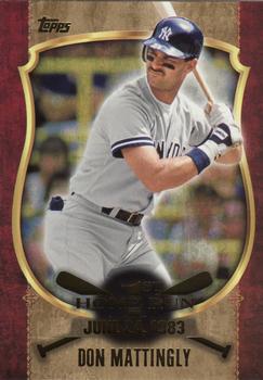 2015 Topps - First Home Run Gold (Series One) #FHR-28 Don Mattingly Front