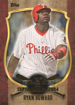 2015 Topps - First Home Run Gold (Series One) #FHR-24 Ryan Howard Front