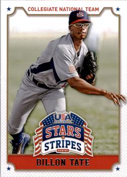 2015 Panini USA Baseball Stars & Stripes #33 Dillon Tate Front