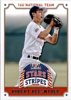 2015 Panini USA Baseball Stars & Stripes #84 Robert Refsnyder Front