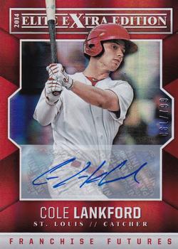 2014 Panini Elite Extra Edition - Franchise Futures Signatures #19 Cole Lankford Front
