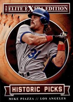 2014 Panini Elite Extra Edition - Historic Picks #3 Mike Piazza Front