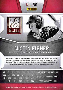 2014 Panini Elite Extra Edition - Inspirations #80 Austin Fisher Back
