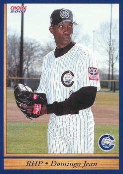 2001 Choice Columbus Clippers #06 Domingo Jean Front