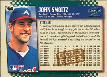 1995 Score - Gold Rush #468 John Smoltz Back