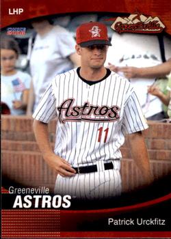 2008 Choice Greeneville Astros #34 Patrick Urckfitz Front