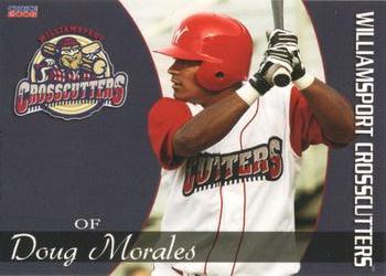 2008 Choice Williamsport Crosscutters #16 Doug Morales Front