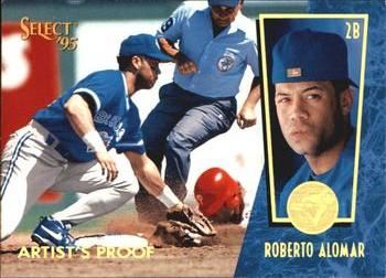 1995 Select - Artist's Proofs #34 Roberto Alomar Front