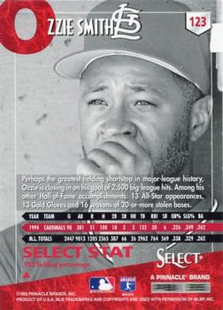 1995 Select - Artist's Proofs #123 Ozzie Smith Back