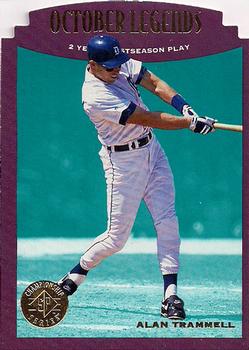 1995 SP Championship - Die Cuts #114 Alan Trammell Front