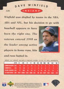 1995 SP Championship - Die Cuts #148 Dave Winfield Back