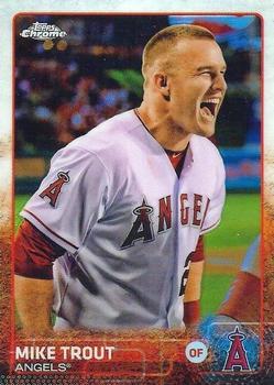 2015 Topps Chrome #51 Mike Trout Front