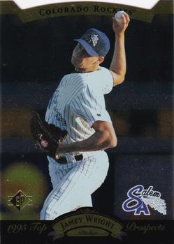 1995 SP Top Prospects #52 Jamey Wright  Front