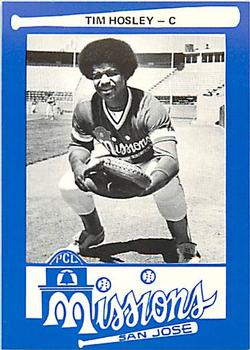 1977 Mr. Chef's San Jose Missions #10 Tim Hosley Front