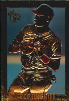1995 Topps Embossed - Golden Idols #127 Fred McGriff Front