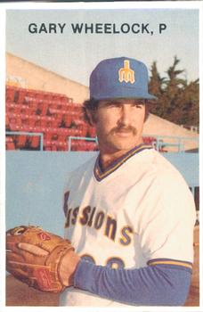 1978 Mr. Chef's San Jose Missions #8 Gary Wheelock Front