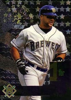 1995 Topps - Opening Day #5 John Jaha Front