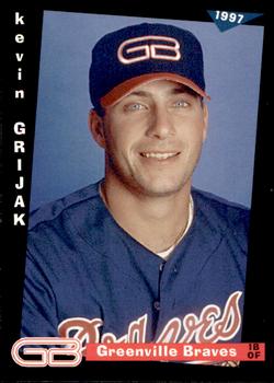 1997 Grandstand Greenville Braves #NNO Kevin Grijak Front