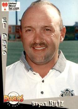 1998 Grandstand El Paso Diablos #NNO Bryan Butz  Front