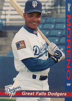 1998 Grandstand Great Falls Dodgers #NNO Omar Moreno Front