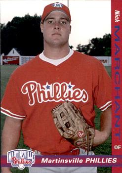 1998 Grandstand Martinsville Phillies #NNO Nick Marchant Front
