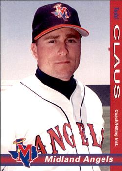 1998 Grandstand Midland Angels #NNO Todd Claus Front