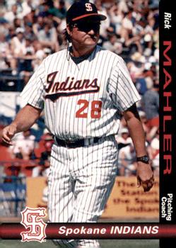 1998 Grandstand Spokane Indians #NNO Rick Mahler Front