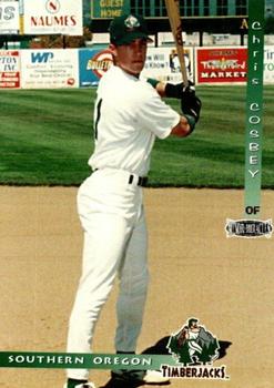 1998 Grandstand Southern Oregon Timberjacks #NNO Chris Cosbey Front